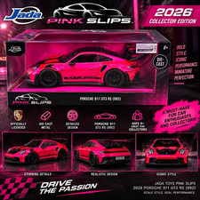 Jada Toys Pink Slips 2026 Porsche 911 GT3 RS (992) 1:24 Diecast - Pink picture