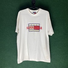 Vintage 90s Tommy Hilfiger Alpine Gear Flag Logo Tee Men's XL USA picture