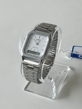 Casio Collection Unisex Adult White Dial Analog & Digital Watch AQ-230A-1D picture