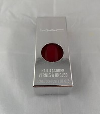 MAC Nail Lacquer Vernis A Ongles 10ML/0.34 oz ML272M Get Noticed Rare Color Red picture