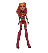 Monster High Power Ghouls Toralei Cat Tastrophe Doll Figure Toy Target picture