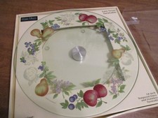 CORELLE CHUTNEY 14'' LAZY SUSAN TURNTABLE TEMPERED GLASS picture