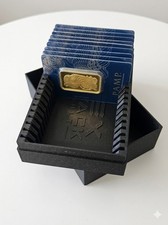 Black Assay Storage Box Holder fit 20 cards Stack for Pamp, Perth,Royal mint,etc picture