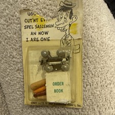 1957 Grandmother Stover’s Goofy Gifts Salesman Miniatures Vintage MOC Rare picture