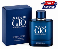 Acqua Di Gio Profondo by Giorgio Armani 4.2 oz Parfum Cologne for Men New In Box picture
