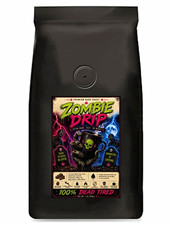 Zombie Drip 100% Dead Tired Italian Dark Roast Ground Coffee, 1 lb (454 g) picture