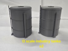 O Scale 1:48 Industry Liquid Tank+oil Tank/High Quality -  picture