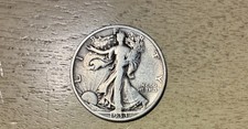 1933 S Walking Liberty Silver Half Dollar 50c Better Date Nice Example picture