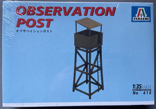 Italeri 418 Observation Post 1:35 Scale Model 1/35 Wooden Type Battlefield Set picture