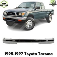 OE Replacement Bumper Chrome Steel For 1995-1997 Toyota Tacoma picture