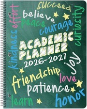 2026-2027 Student Planner Academic Year, Elementary Matrix, 8.5