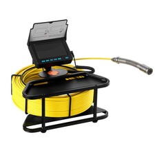 Uimoso 98 ft Sewer Inspection Camera with Self-Leveling and 4.3