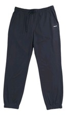 DKNY Sport Womens Drawstring 4-Way Stretch Wicking Black Jogger Pants Size M NWT picture