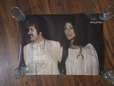 Sonny and Cher 1972 Vintage Poster picture