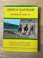 1966 AMERICAN RACETRACKS CONTEMPORARY RACING ART BOOK - HUMPHREYS - I 1950K picture