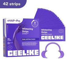 CEELIKE Purple Teeth Whitening Strips, PAP + nHAP, 42 Strips ( 21 Treatment ) picture