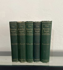 The Waverly Novels 5 Volume Set 1868 - 1871 HC / Library Edition picture