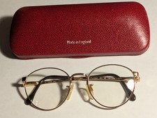 VINTAGE EYEGLASSES LUXOTTICA KLIXX 402 TORTOISE 140  ITALY GOLD ELECTROPLATED  picture