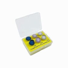 6Pcs/Set Dental Composite Polishing Diamond system RA disc 14mm wheel picture