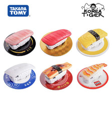 TOMICA Takara Tomy Dream Sushi Tomica Vol.1 Collection Box Set 6pcs Full set NIB picture