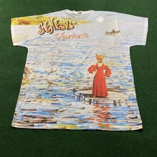 Vintage Genesis Shirt Mens 2XL White Band Foxtrot Tour Concert Tee USA MADE picture
