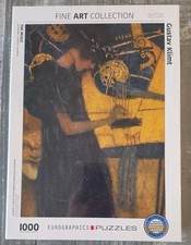 Eurographics Gustav Klimt THE MUSIC 1000 Piece Jigsaw Puzzle Fine Art NEW SEALED picture