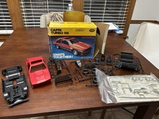 Testors RARE 1980 Mercury Capri Turbo RS Fox Body Model Kit NEW BUT INCOMPLETE picture