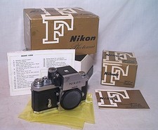 1970 NIKON F 35MM SLR (SER# 7064488 ) W/ PHOTOMIC FTn FINDER + BOXES & MANUALS picture