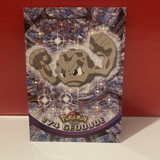 Topps Chrome Pokemon Geodude #74 Collectible Card picture