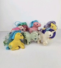 Vintage G1 My Little Pony Mixed Lot of 6 1980s Hasbro Toys picture