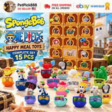 2026 McDonald's Happy Meal SpongeBob x One Piece Singles or Sets picture