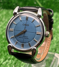Vintage Oris || 17 Jewels | Skyblue Dial || Mint Condition ||  Swiss Made picture
