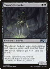 2019 Magic: The Gathering: Core Set 2020 - Yaroks Fenlurker (#123, U, Near Mint) picture