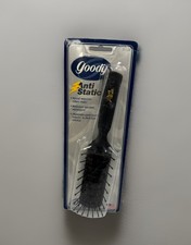 Vintage 1999 Goody Anti Static Vent Styler Hair Brush 27114 Black NOS USA picture