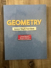 textbook and answer key set. Teaching Textbooks highschool Geometry. picture