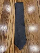 Kamakura Maker's Shirt Neck Tie 100% Silk Geometric Print Blue Made in Japan picture