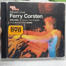 Mixed Live by Ferry Corsten (CD, Jul-2003, Moonshine Music) with BONUS DVD picture