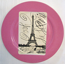 Oooh La La Paris Dessert/Salad Plate by Rosanna, 8