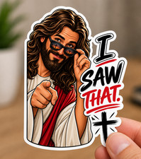 Jesus Sticker 