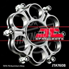 JT Sprockets  Rear Sprocket Sprocket Carrier Aluminum  Silver JTA760B picture