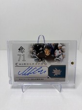 2024 SP Authentic Macklin Celebrini Chirography On Card Auto picture