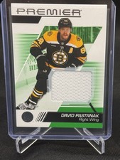 2025-26 Upper Deck Premier David Pastrnak Game-Used Jersey #88 Bruins picture