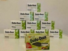 NEW IMPROVE  DUDU OSUN AFRICAN BLACK Tropical & Natural 2 BARS - 12 BARS of SOAP picture