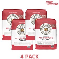 King Arthur All-Purpose Flour Unbleached 5 LB, 4 Bags picture