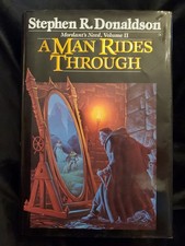 A Man Rides Through by Stephen R. Donaldson 1987 First Edition/1st Printing picture