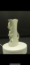 Vintage hand-painted ceramic bud vase picture