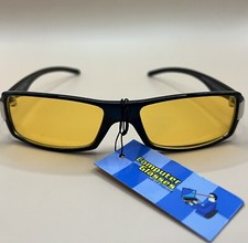 BRAND NEW AMBER/BLUE LIGHT BLOCKING GAMING & COMPUTER GLASSES picture