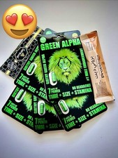 Green Alpha 4000 Mens Sex Enhancer Pills, 5 Packs + Free Samples picture