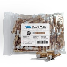 TarGard Original Disposable Cigarette Filters - 100 Piece Bulk Bag - 3 Colors picture