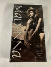 SEALED 1985 Madonna VHS SELF TITLED 4 Videos Like A Virgin Lucky Star Burning Up picture